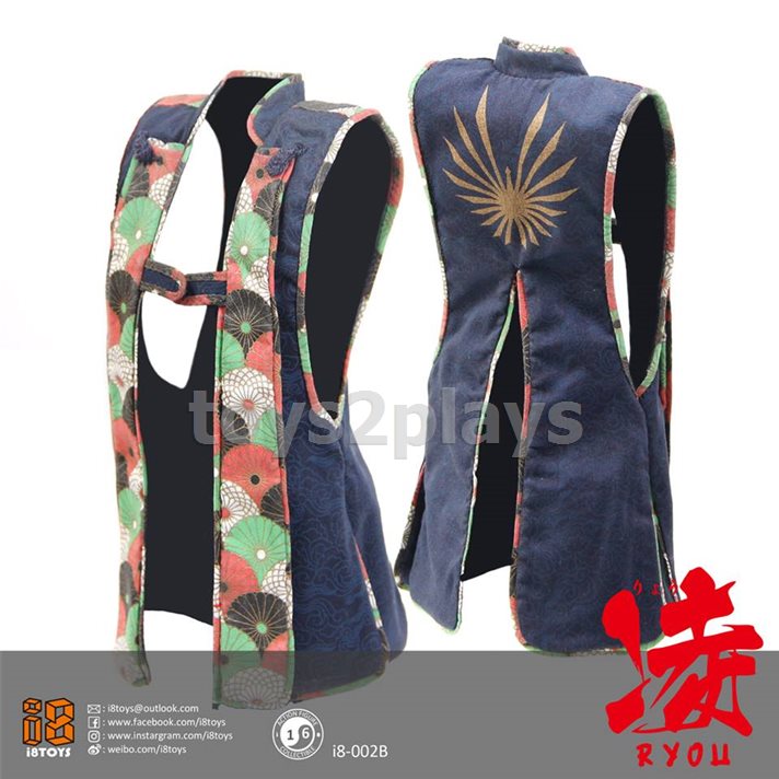 I8 Toys I8-002B Ryou 凌 りょう 1/6 Scale Collectible female action figure (Black armor version)