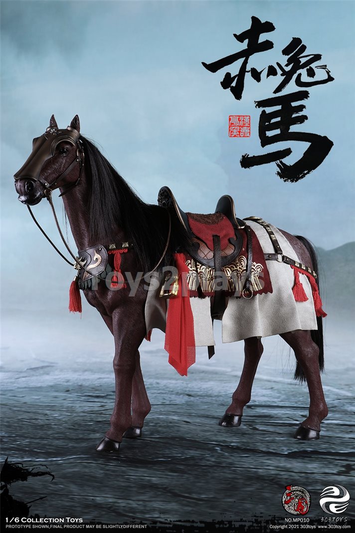 303TOYS MP010 1/6 THREE KINGDOMS – RED RABBIT, THE STEED OF GUAN YU CODE 