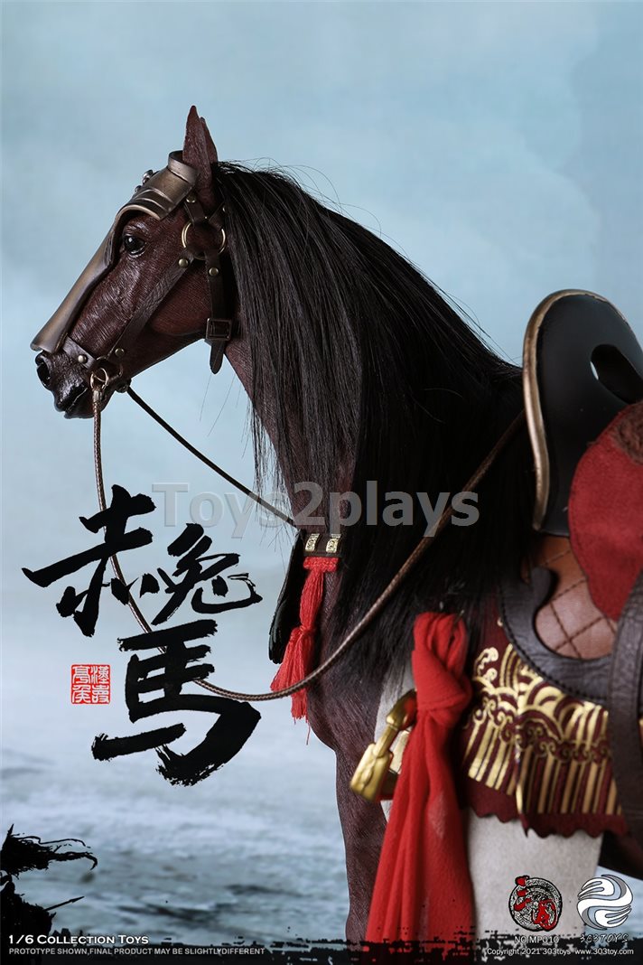 303TOYS MP010 1/6 THREE KINGDOMS – RED RABBIT, THE STEED OF GUAN YU CODE 