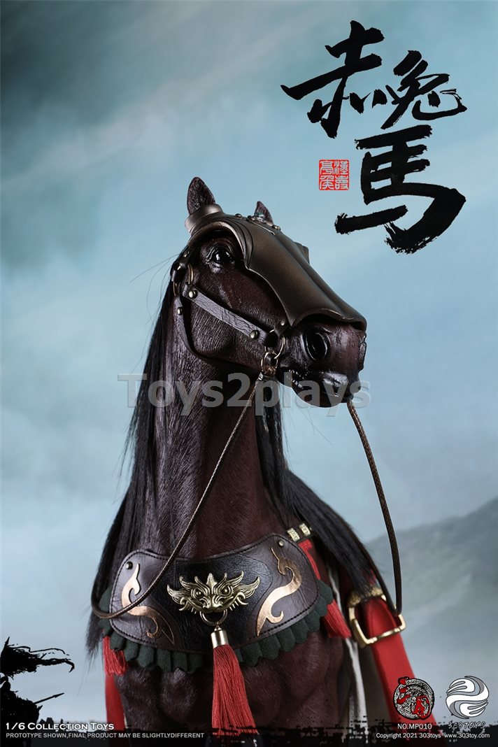 303TOYS MP010 1/6 THREE KINGDOMS – RED RABBIT, THE STEED OF GUAN YU CODE 