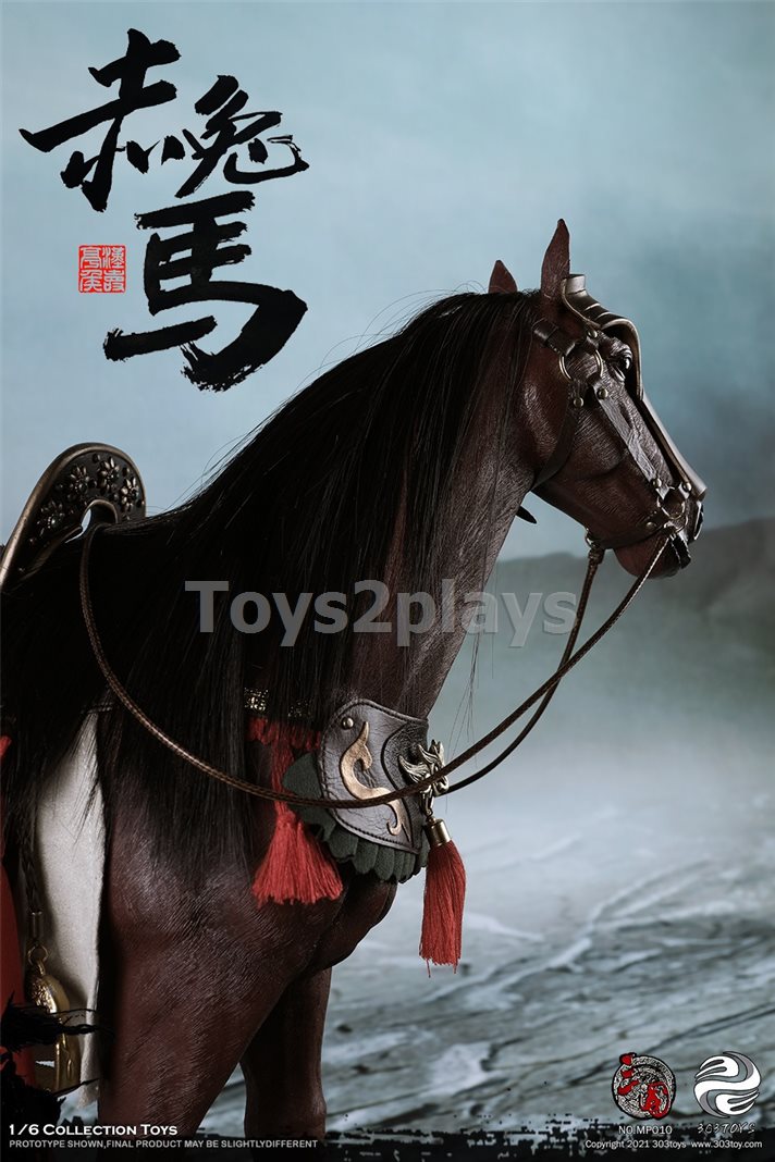 303TOYS MP010 1/6 THREE KINGDOMS – RED RABBIT, THE STEED OF GUAN YU CODE 