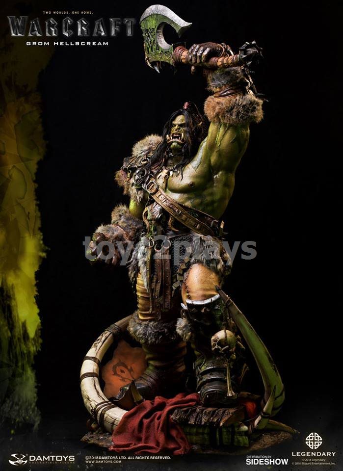 Damtoys Grom Hellscream (Version 2) Statue 