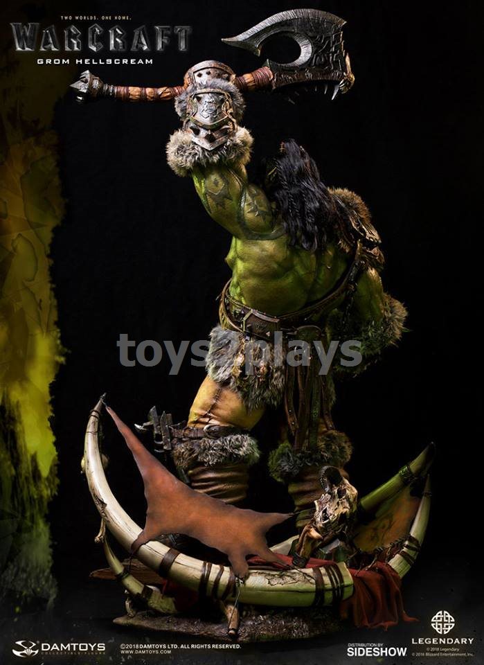 Damtoys Grom Hellscream (Version 2) Statue 