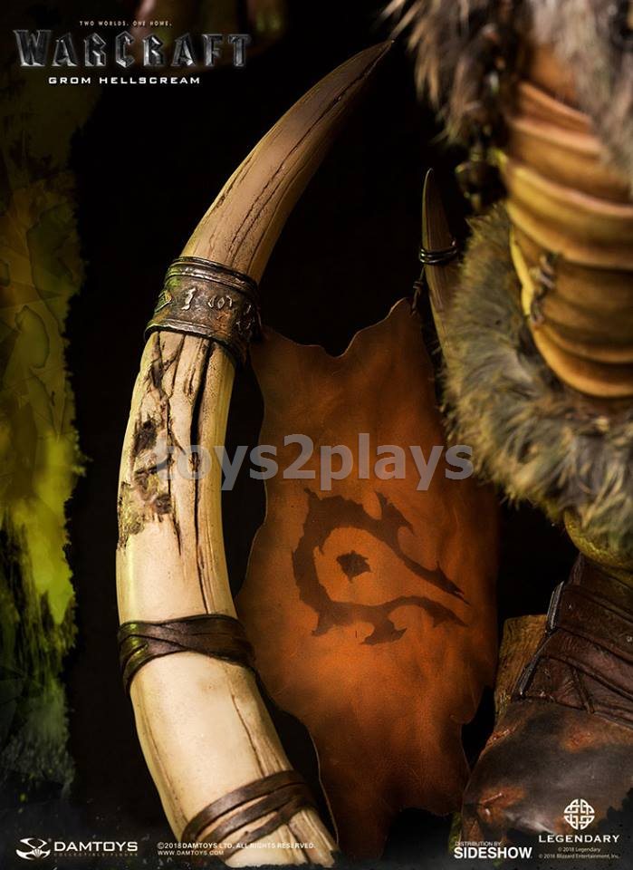 Damtoys Grom Hellscream (Version 2) Statue 