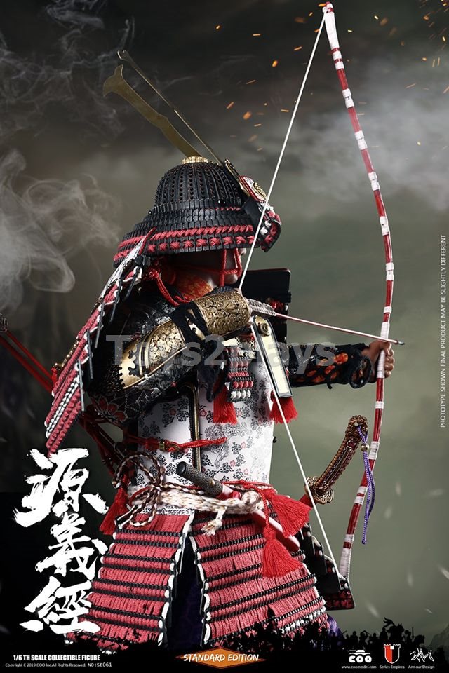 COOMODEL NO.SE061 1/6 SERIES OF EMPIRES (DIECAST ALLOY) - MINAMOTO NO YOSHITSUNE (STANDARD VERSION)