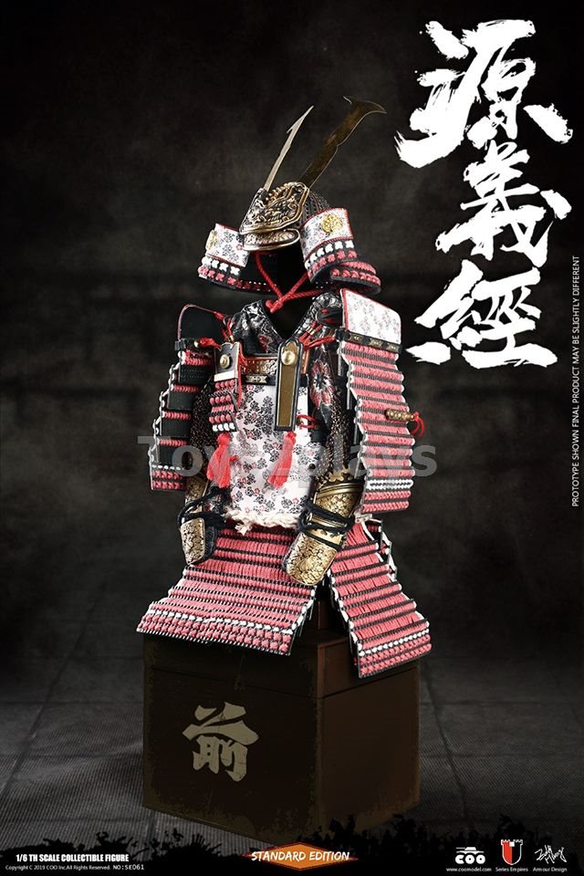 COOMODEL NO.SE061 1/6 SERIES OF EMPIRES (DIECAST ALLOY) - MINAMOTO NO YOSHITSUNE (STANDARD VERSION)