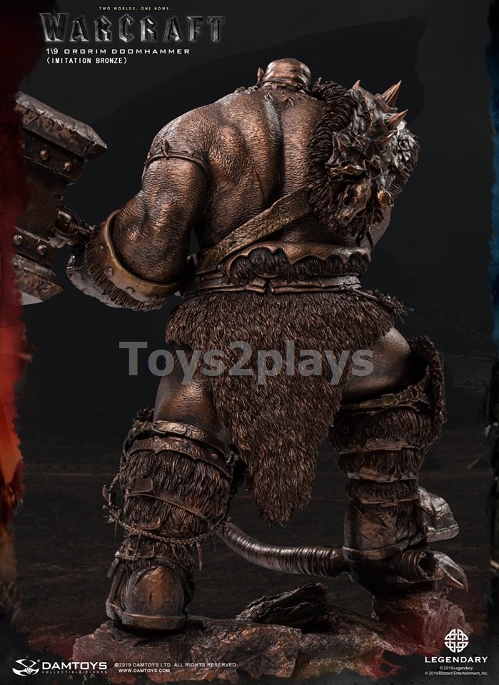 DAMTOYS EPIC SERIES: 10-INCH WARCRAFT - ORGRIM