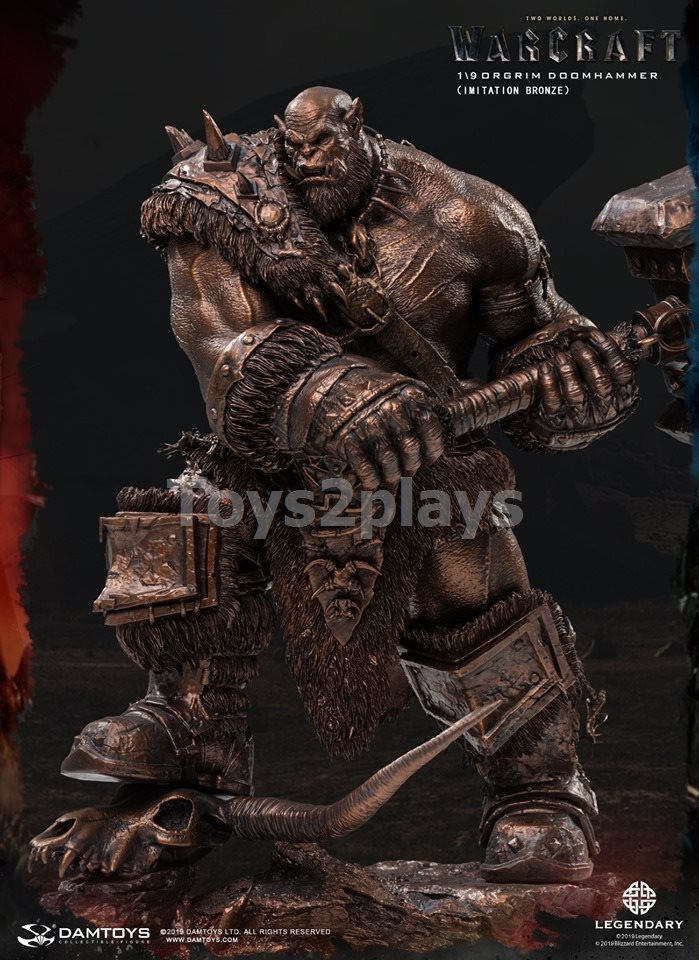 DAMTOYS EPIC SERIES: 10-INCH WARCRAFT - ORGRIM