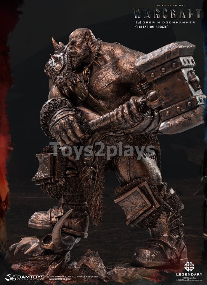 DAMTOYS EPIC SERIES: 10-INCH WARCRAFT - ORGRIM