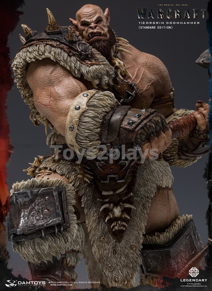 DAMTOYS EPIC SERIES 10-INCH WARCRAFT - ORGRIM สินค้าชิ้นโชว์