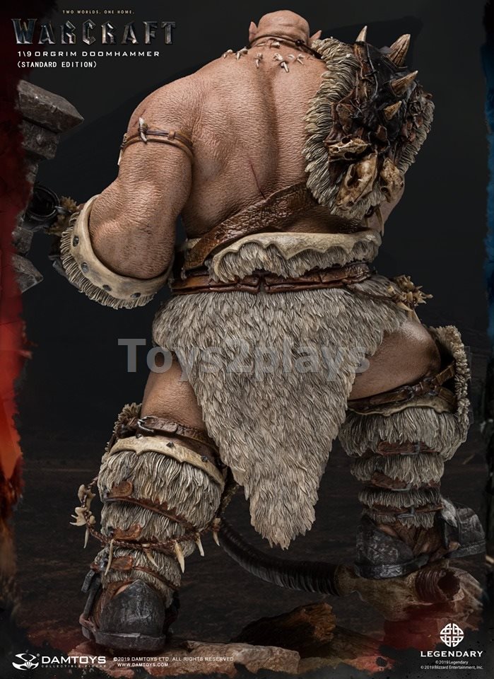 DAMTOYS EPIC SERIES 10-INCH WARCRAFT - ORGRIM สินค้าชิ้นโชว์