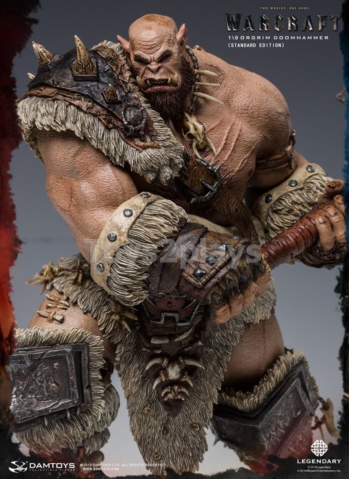 DAMTOYS EPIC SERIES 10-INCH WARCRAFT - ORGRIM สินค้าชิ้นโชว์