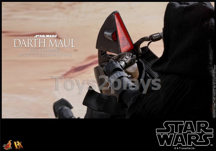 Hot Toys DX17 STAR WARS EPISODE I: THE PHANTOM MENACE - DARTH MAUL WITH SITH SPEEDER สินค้าตัวโชว์