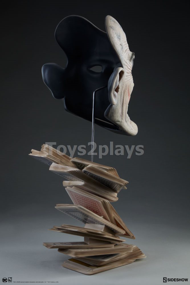 Sideshow 400300 The Joker : Face of Insanity Life Size Bust