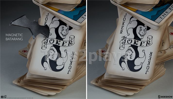 Sideshow 400300 The Joker : Face of Insanity Life Size Bust