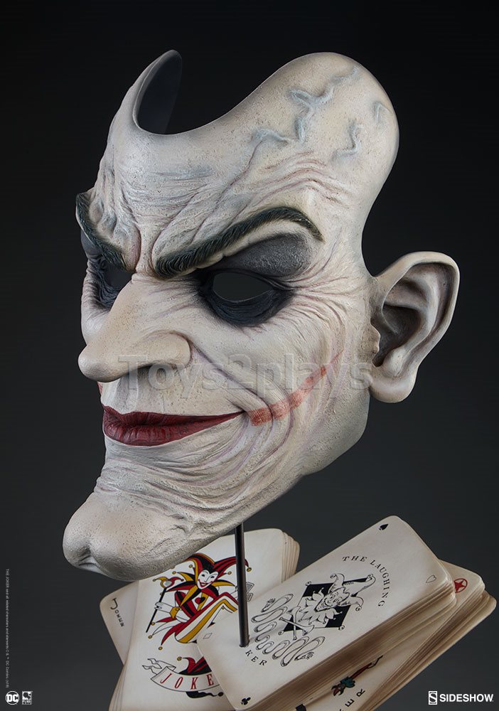 Sideshow 400300 The Joker : Face of Insanity Life Size Bust