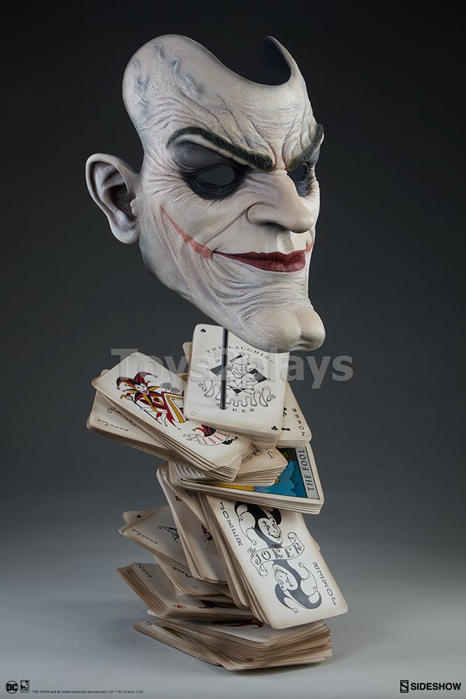 Sideshow 400300 The Joker : Face of Insanity Life Size Bust