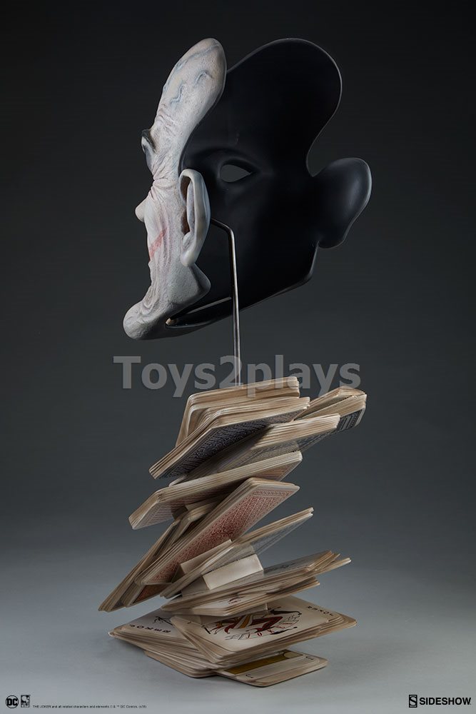 Sideshow 400300 The Joker : Face of Insanity Life Size Bust