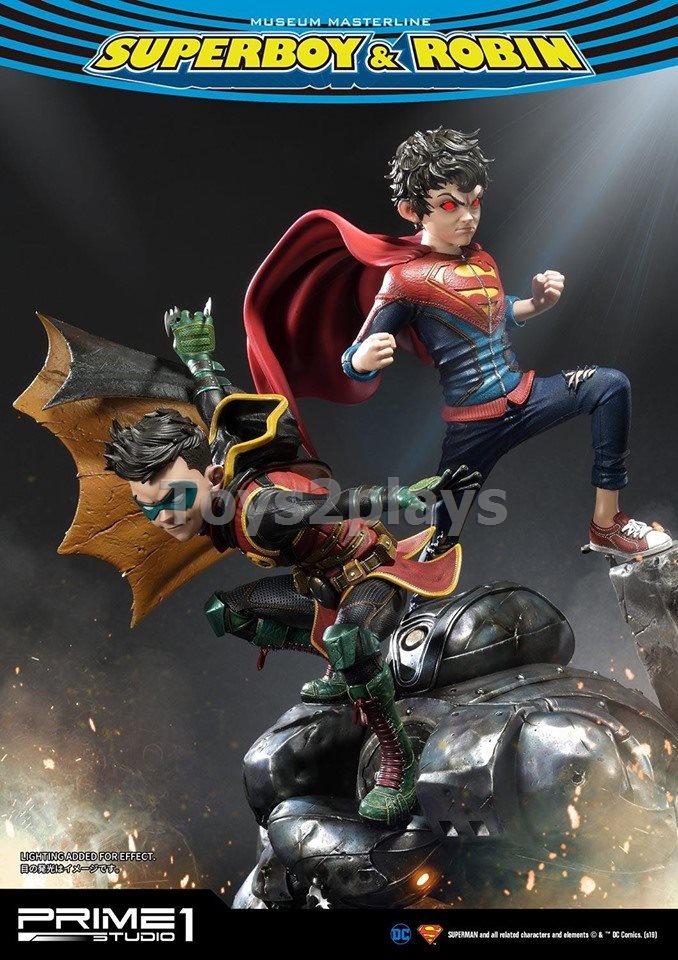 PRIME 1 STUDIO MMDC-38 Superman Comics - Superboy and Robin