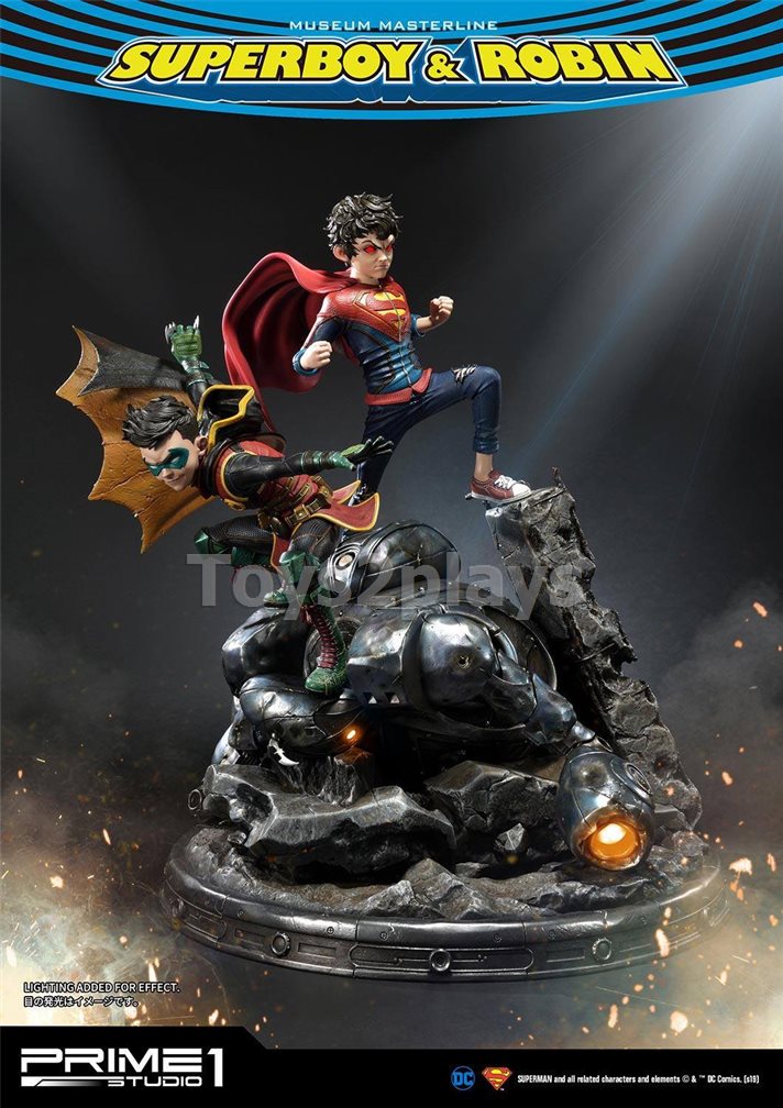 PRIME 1 STUDIO MMDC-38 Superman Comics - Superboy and Robin