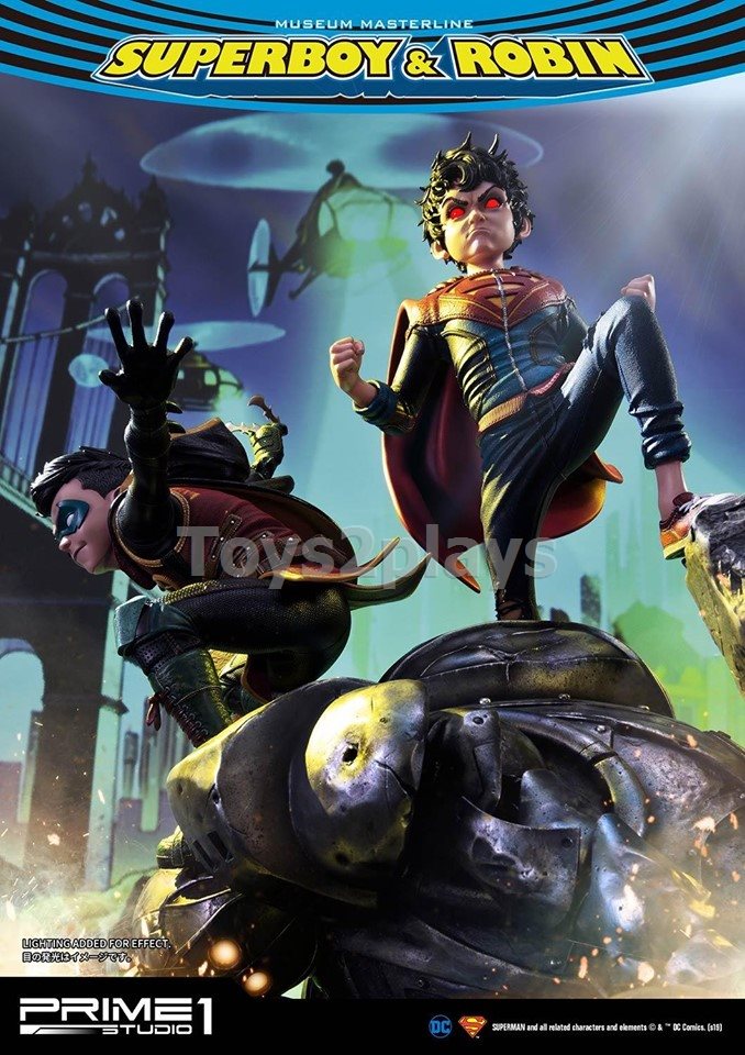 PRIME 1 STUDIO MMDC-38 Superman Comics - Superboy and Robin