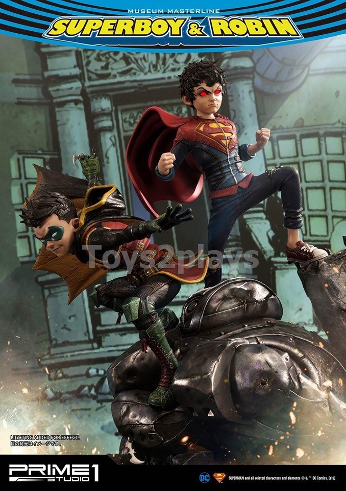 PRIME 1 STUDIO MMDC-38 Superman Comics - Superboy and Robin