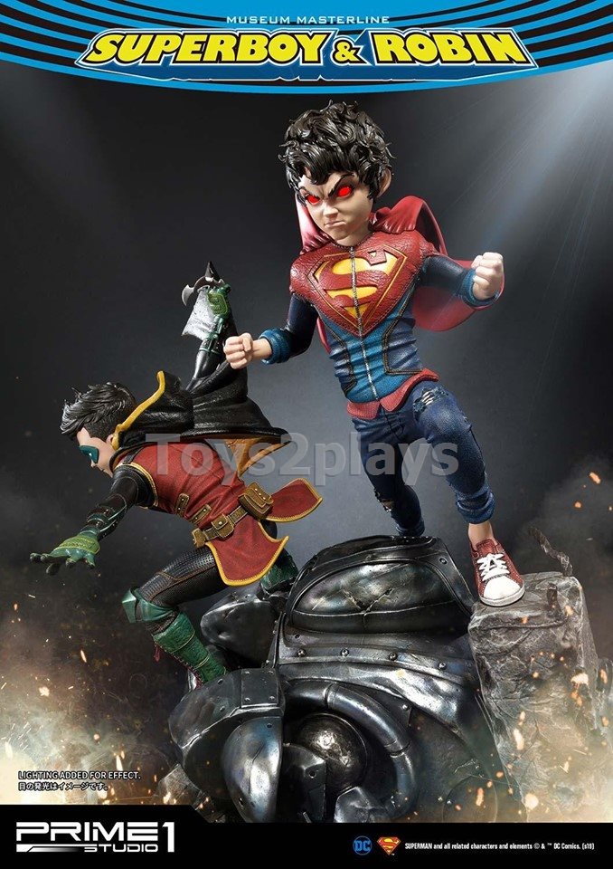 PRIME 1 STUDIO MMDC-38 Superman Comics - Superboy and Robin