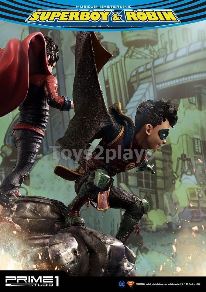 PRIME 1 STUDIO MMDC-38 Superman Comics - Superboy and Robin