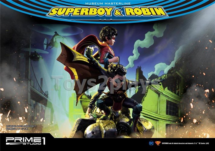 PRIME 1 STUDIO MMDC-38 Superman Comics - Superboy and Robin