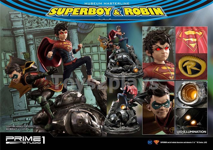 PRIME 1 STUDIO MMDC-38 Superman Comics - Superboy and Robin