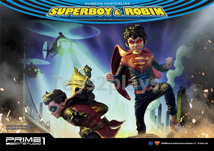 PRIME 1 STUDIO MMDC-38 Superman Comics - Superboy and Robin