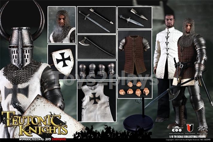 COOMODEL:1/6 NO.SE049 (WF 2019) THE CRUSADER/TEUTONIC KNIGHT