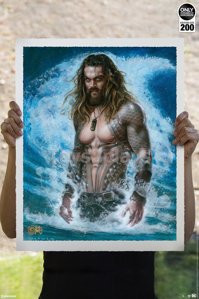  Art Print  Aquaman Permission To Come Aboard By Ozone Productions