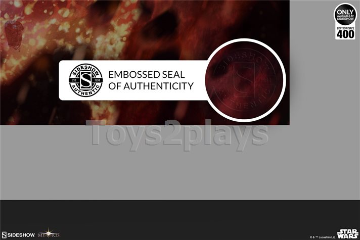 Art Print Darth Sidious: Unlimited Power By Sideshow Collectibles