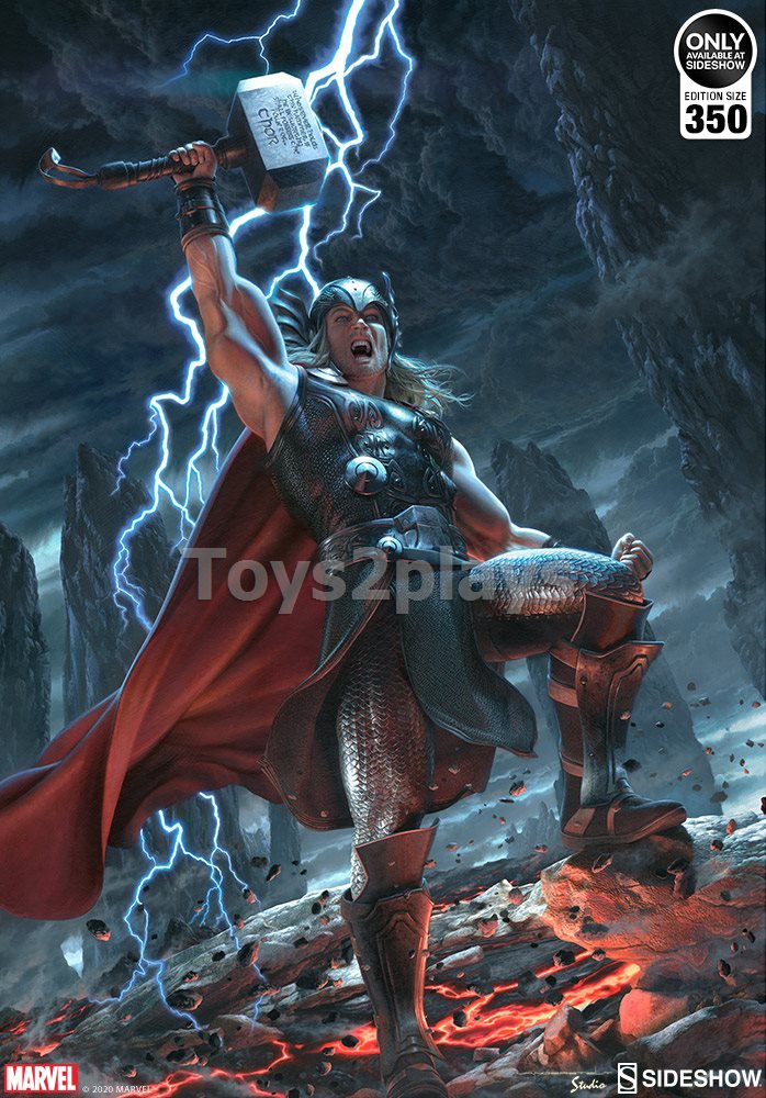 Art Print Thor: Breaker Of BrimstoneBy Vanderstelt Studio