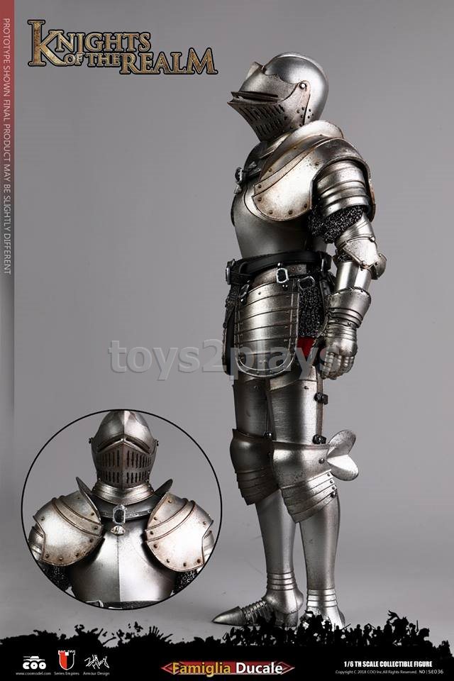 COOMODEL NO.SE036 DIE-CAST ALLOY 1/6 SERIES OF EMPIRES - KNIGHTS OF THE REALM - FAMIGLIA DUCALE