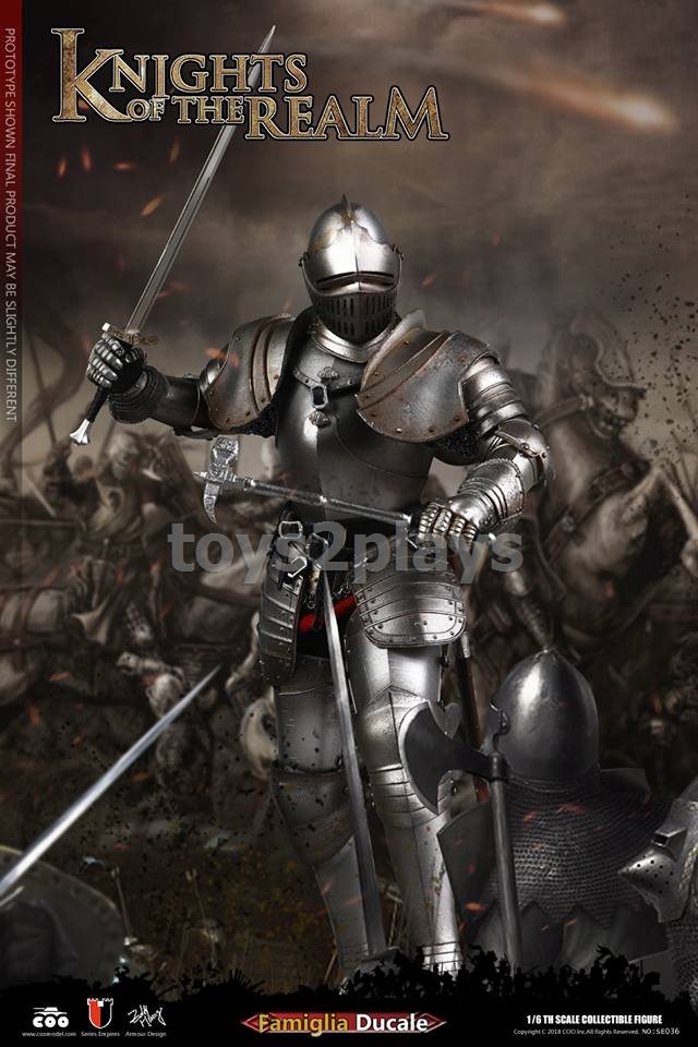 COOMODEL NO.SE036 DIE-CAST ALLOY 1/6 SERIES OF EMPIRES - KNIGHTS OF THE REALM - FAMIGLIA DUCALE