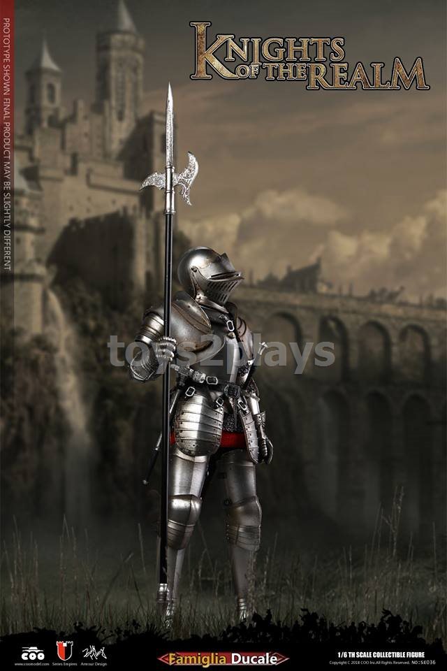 COOMODEL NO.SE036 DIE-CAST ALLOY 1/6 SERIES OF EMPIRES - KNIGHTS OF THE REALM - FAMIGLIA DUCALE
