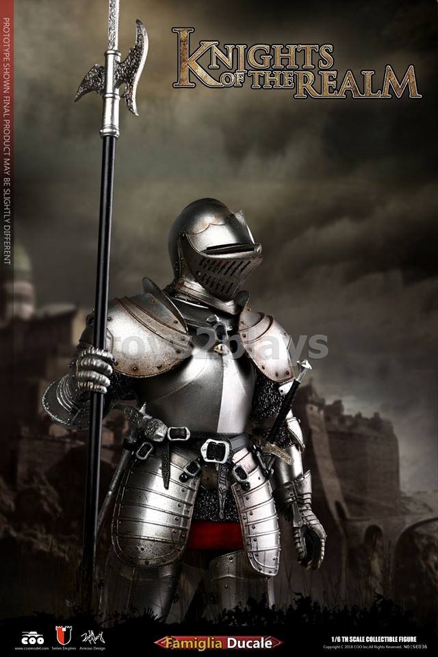 COOMODEL NO.SE036 DIE-CAST ALLOY 1/6 SERIES OF EMPIRES - KNIGHTS OF THE REALM - FAMIGLIA DUCALE