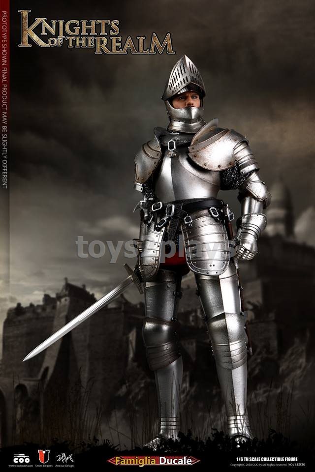 COOMODEL NO.SE036 DIE-CAST ALLOY 1/6 SERIES OF EMPIRES - KNIGHTS OF THE REALM - FAMIGLIA DUCALE
