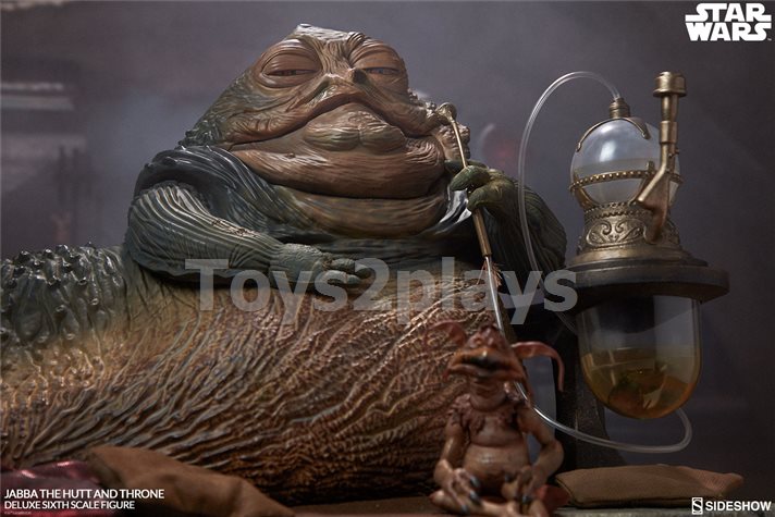 Sideshow 100410 Jabba the Hutt and Throne Deluxe