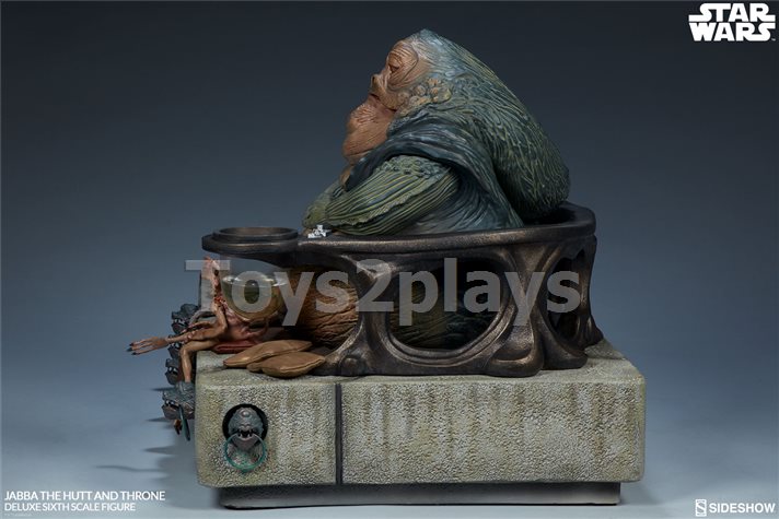 Sideshow 100410 Jabba the Hutt and Throne Deluxe