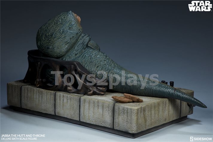Sideshow 100410 Jabba the Hutt and Throne Deluxe