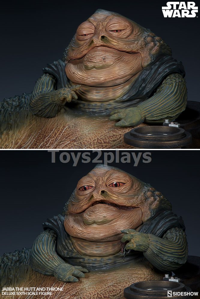 Sideshow 100410 Jabba the Hutt and Throne Deluxe