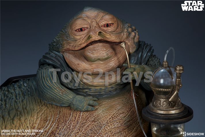 Sideshow 100410 Jabba the Hutt and Throne Deluxe