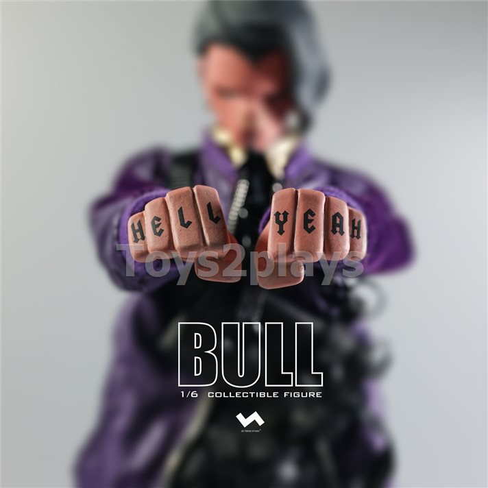 JT STUDIO BULL & BULL JR (RED KID) Set