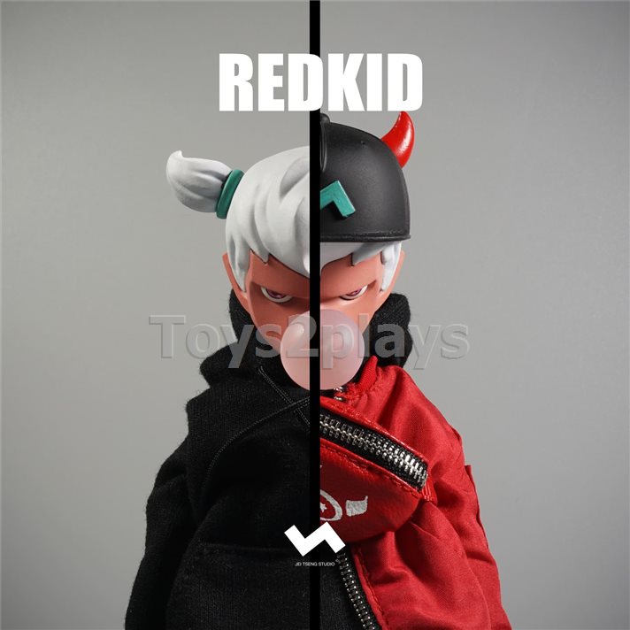 JT STUDIO BULL & BULL JR (RED KID) Set