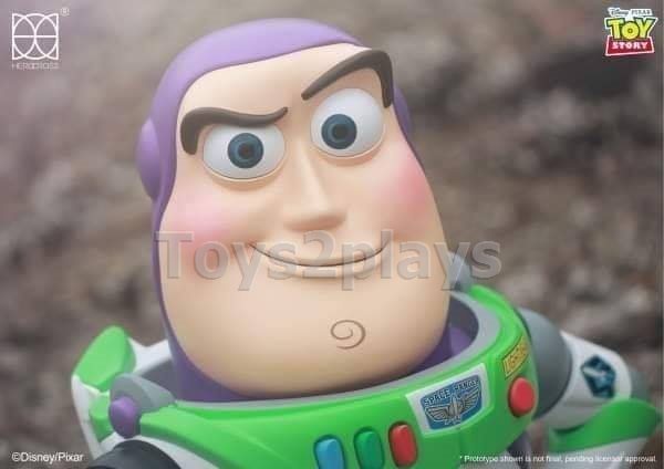 Herocross HVS#024RS Alien & HVS#025 Buzz Lightyear Toy Story (Hyper Vinyl Series)