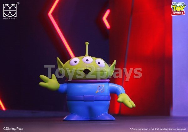 Herocross HVS#024RS Alien & HVS#025 Buzz Lightyear Toy Story (Hyper Vinyl Series)