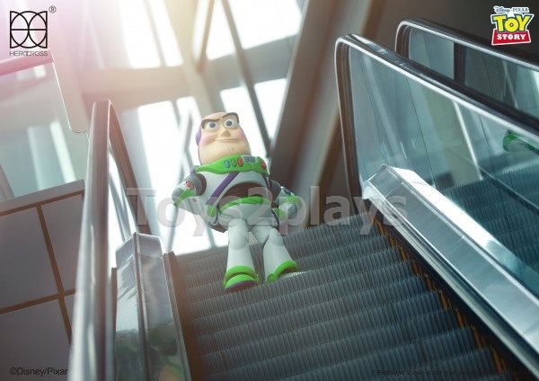 Herocross HVS#024RS Alien & HVS#025 Buzz Lightyear Toy Story (Hyper Vinyl Series)